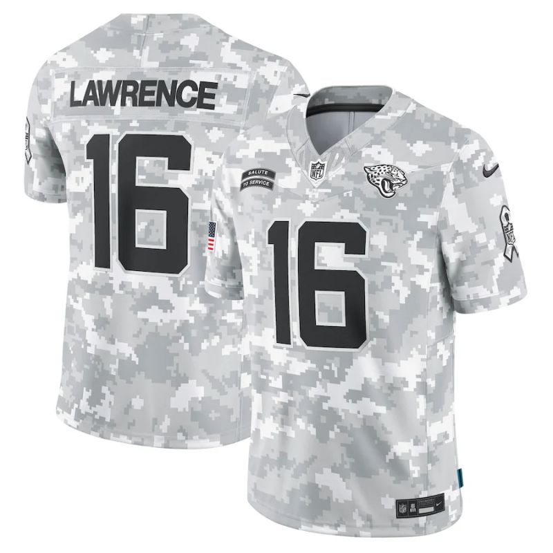 Men Jacksonville Jaguars #16 Lawrence Nike Arctic Camo 2024 Salute to Service Limited NFL Jersey->dallas cowboys->NFL Jersey